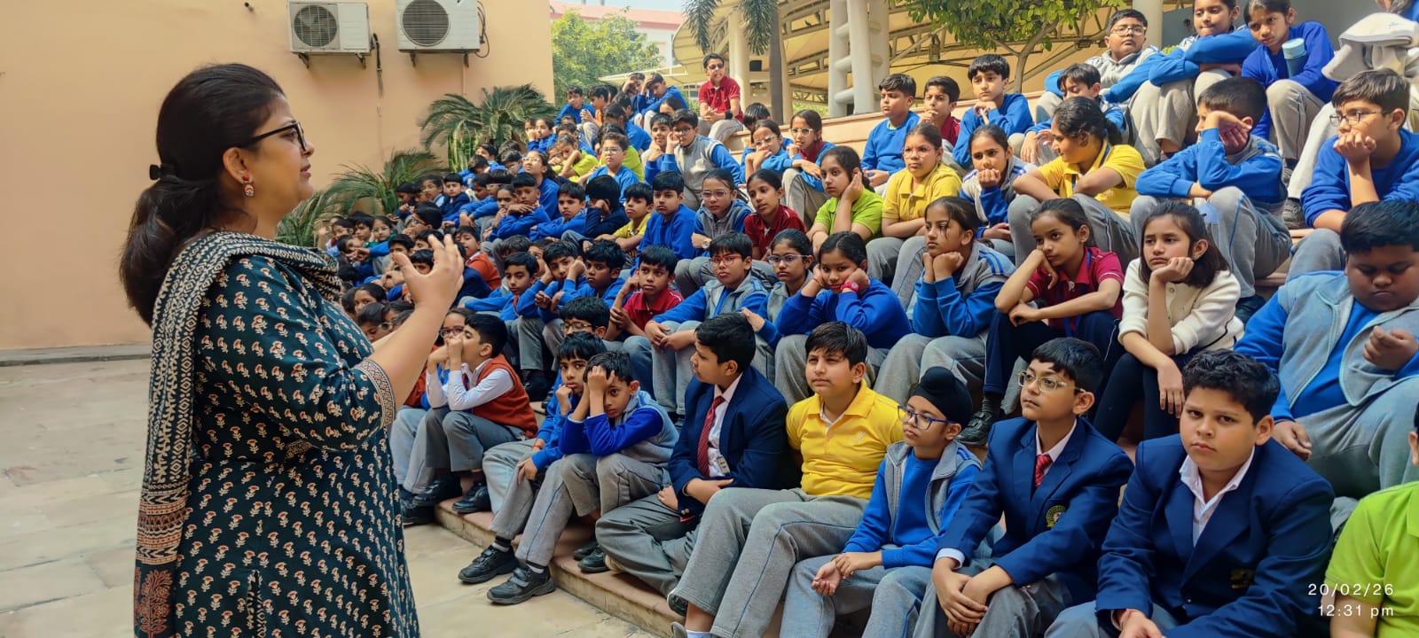 Grade V Students Gear Up for Middle School